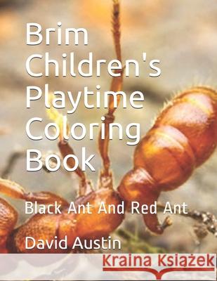 Brim Children's Playtime Coloring Book: Black Ant And Red Ant Jane Austin David Austin 9781705596388 Independently Published - książka