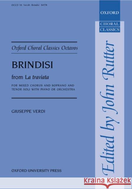 Brindisi from La traviata  9780193418127 Oxford University Press - książka