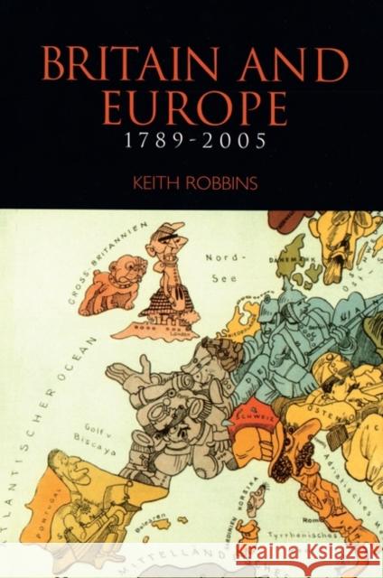 Britain and Europe 1789-2005 Robbins, Keith 9780340577868  - książka