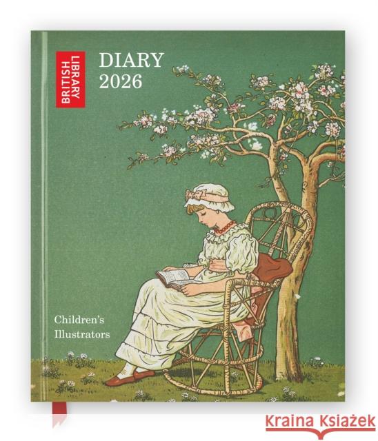 British Library: Children's Illustrators 2026 Desk Diary Planner - Week to View, Illustrated throughout Flame Tree Studio 9781835624586 Flame Tree Publishing - książka