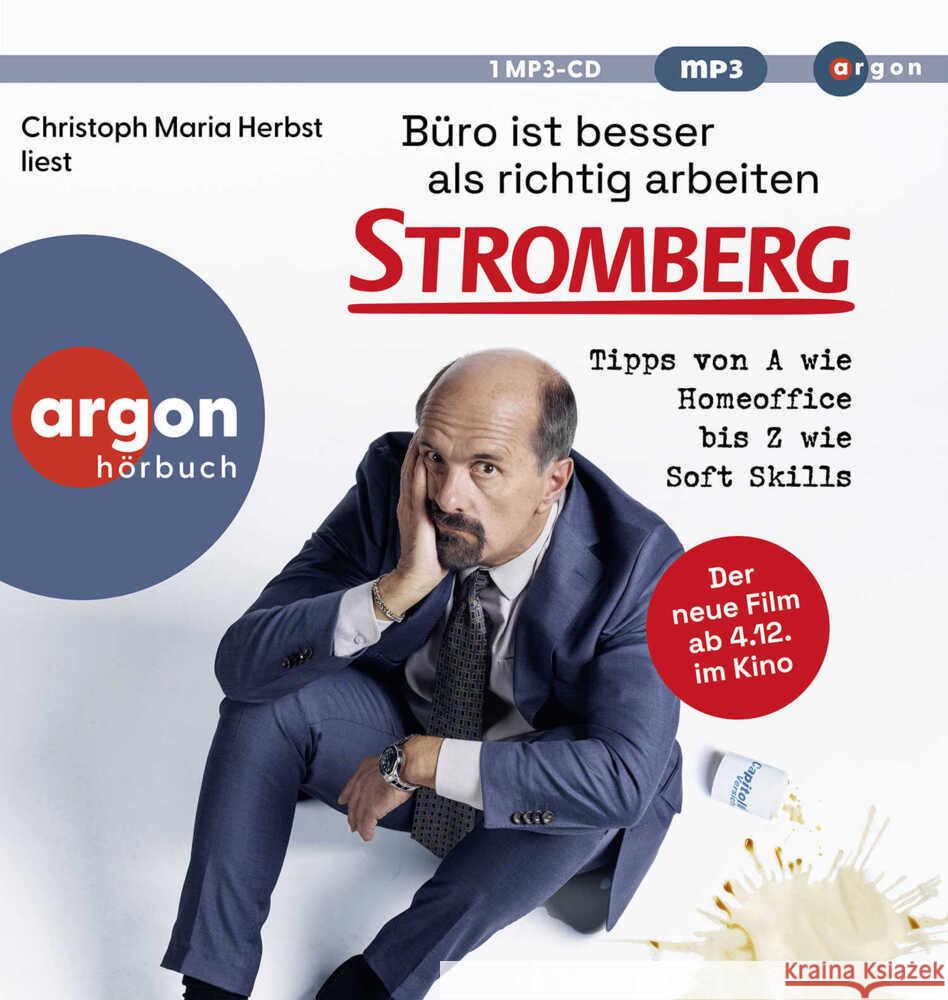 Büro ist besser als richtig arbeiten. STROMBERG, 1 Audio-CD, 1 MP3 Husmann, Ralf, Martin, Christian, Martin, Christian 9783839822166 Argon Verlag - książka