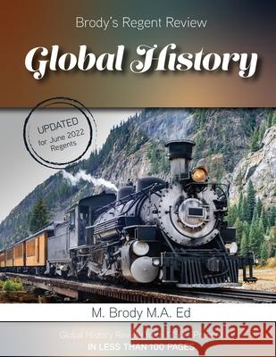 Brody's Regent Review: Global History: Global History Moshe Brody 9781948303019 Limudai Chol Publications - książka