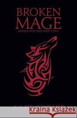 Broken Mage: A Silver Sentinel Wolf Shifter Romance Jules Crisare 9781948603294 Silver Orb Books - książka