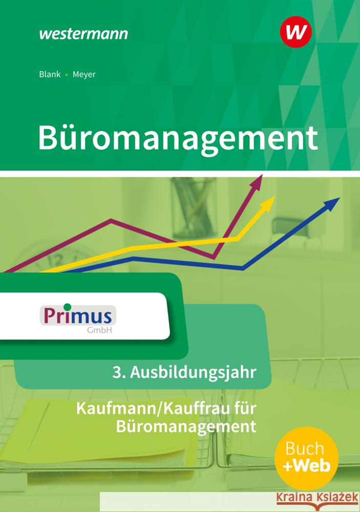 Büromanagement, m. 1 Beilage Müller-Stefer, Udo, Meyer, Helge, Blank, Andreas 9783427943150 Bildungsverlag EINS - książka