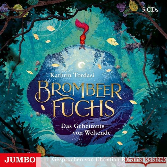 Brombeerfuchs - Das Geheimnis von Weltende, 4 Audio-CD Tordasi, Kathrin 9783833742378 Jumbo Neue Medien - książka