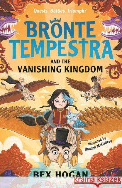 Bronte Tempestra and the Vanishing Kingdom Bex Hogan 9781800784949 Templar Books - książka