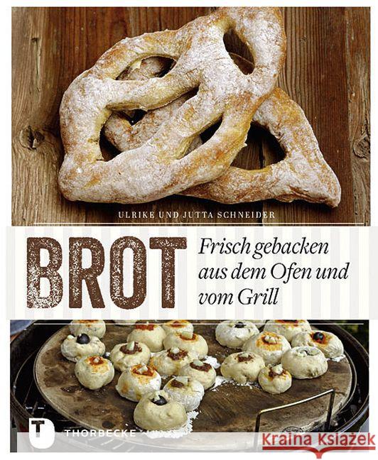 Brot : Frisch gebacken aus dem Ofen und vom Grill Schneider, Ulrike; Schneider, Jutta 9783799505871 Thorbecke - książka