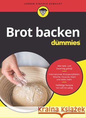 Brot backen f&uuml;r Dummies Wendy Jo Peterson 9783527718368  - książka