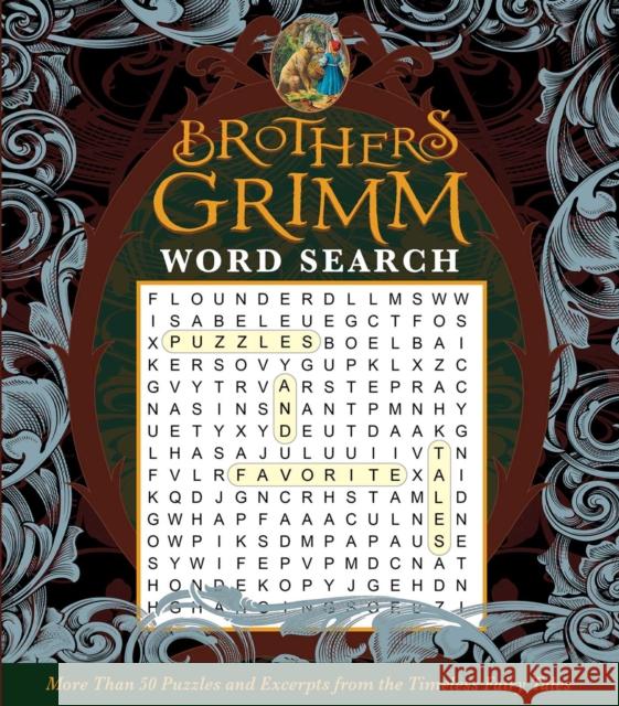 Brothers Grimm Word Search Editors of Thunder Bay Press 9781645178620 Thunder Bay Press - książka