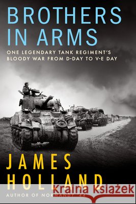 Brothers in Arms: One Legendary Tank Regiment's Bloody War from D-Day to Ve-Day Holland, James 9780802159083 Atlantic Monthly Press - książka