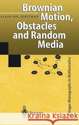 Brownian Motion, Obstacles and Random Media Alain-Sol Sznitman 9783540645542 Springer-Verlag Berlin and Heidelberg GmbH &  - książka