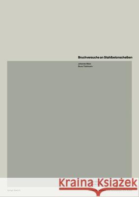 Bruchversuche an Stahlbetonscheiben Maier                                    Thaoerlimann 9783764317560 Springer - książka
