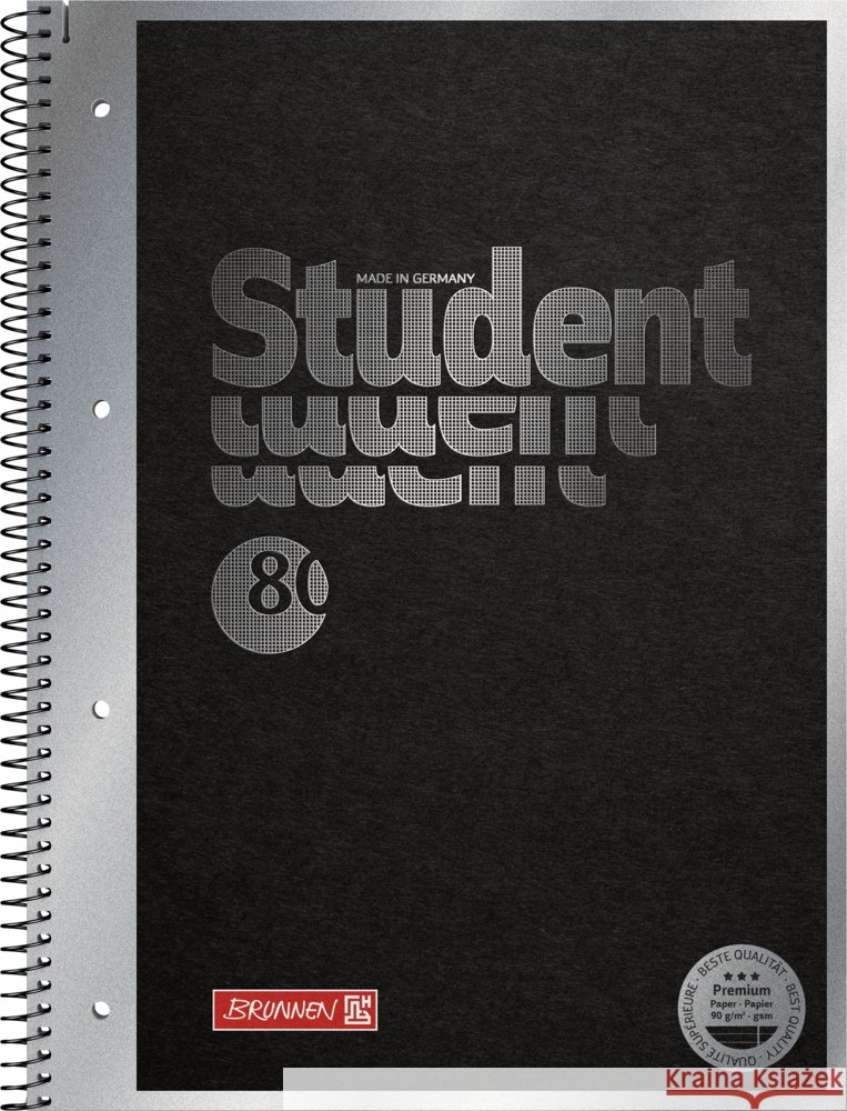 Brunnen Collegeblock A4 90g Lin 27 Hardwire  4061947069310 Brunnen - książka
