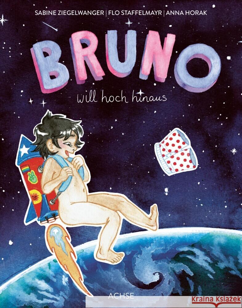 Bruno will hoch hinaus Ziegelwanger, Sabine, Staffelmayr, Flo, Horak, Anna 9783903408012 Achse, Wien - książka
