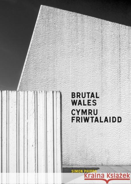 Brutal Wales - Cymru Friwtalaidd Simon Phipps 9781914613548 Duckworth Books - książka