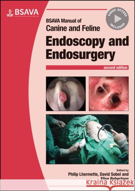BSAVA Manual of Canine and Feline Endoscopy and Endosurgery Philip Lhermette David Sobel Elise Robertson 9781910443606 BSAVA - książka