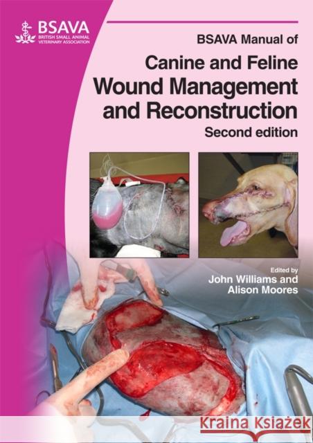 BSAVA Manual of Canine and Feline Wound Management and Reconstruction John M. Williams Alison Moores 9781905319091 BRITISH SMALL ANIMAL VETERINARY ASSOCIATION - książka