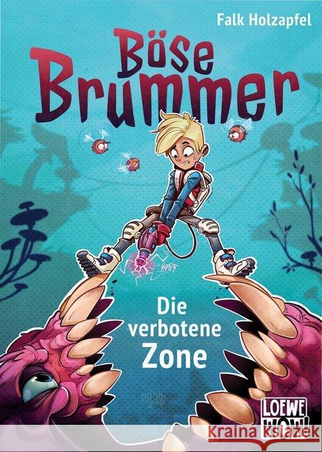 Böse Brummer - Die verbotene Zone Holzapfel, Falk 9783743205802 Loewe Verlag - książka