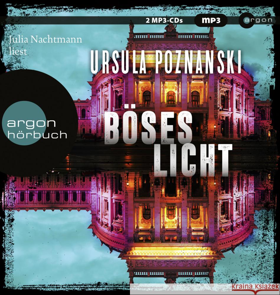 Böses Licht, 2 Audio-CD, 2 MP3 Poznanski, Ursula 9783839820452 Argon Verlag - książka