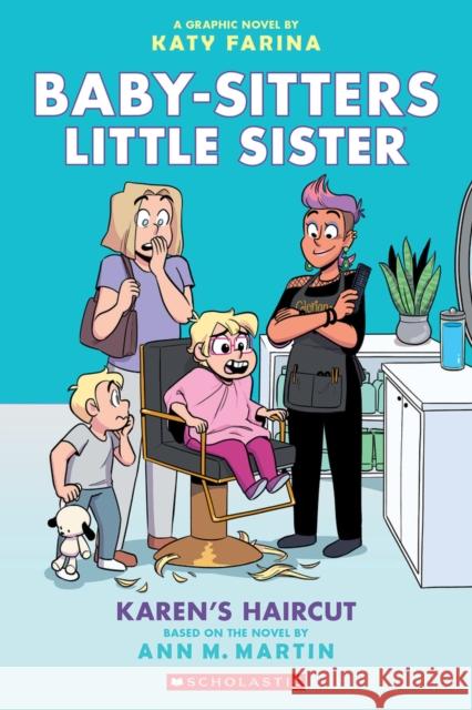 BSLSG 7: Karen's Haircut Ann M. Martin 9781338762624 Scholastic US - książka