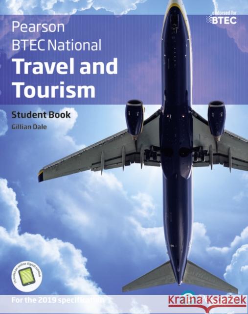 BTEC Nationals Travel & Tourism Student Book + Activebook: For the 2017 Specifications Gillian Dale 9781292187754 Pearson Education Limited - książka