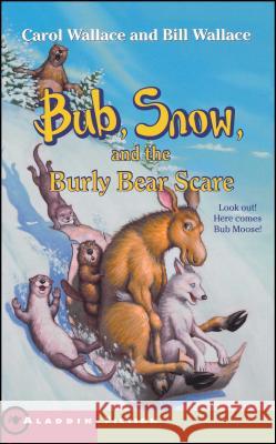 Bub, Snow, and the Burly Bear Scare Carol Wallace Bill Wallace John Steven Gurney 9780743406406 Aladdin Paperbacks - książka