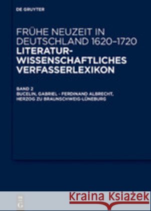 Bucelin, Gabriel - Ferdinand Albrecht, Herzog zu Braunschweig-Lüneburg Stefanie Arend, Bernhard Jahn, Jörg Robert 9783110668735 De Gruyter (JL) - książka