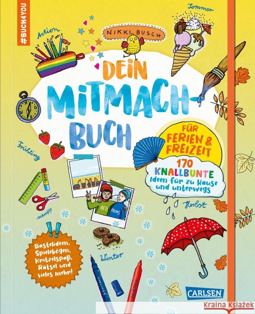 #buch4you: Dein Mitmach-Buch Busch, Nikki 9783551191830 Carlsen - książka