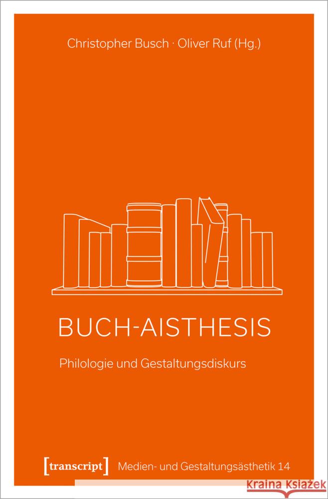 Buch-Aisthesis  9783837661088 transcript Verlag - książka