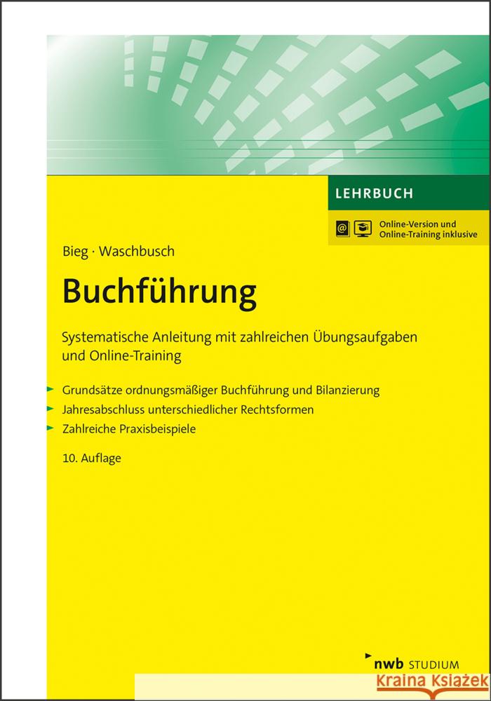 Buchführung Bieg, Hartmut, Waschbusch, Gerd 9783482516306 NWB Verlag - książka