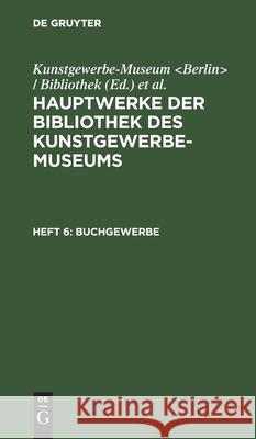 Buchgewerbe No Contributor 9783112510056 de Gruyter - książka