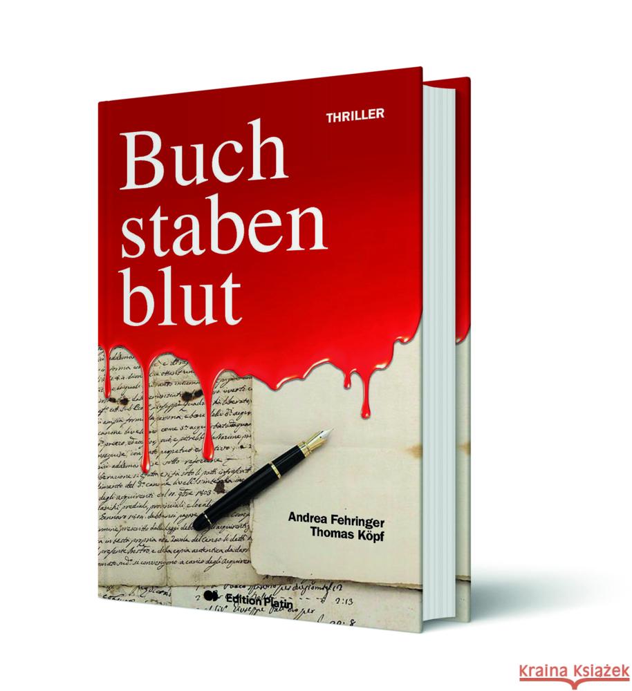 Buchstabenblut Andrea, Fehringer, Thomas, Köpf 9783903538061 Edition Platin - książka