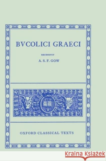 Bucolici Graeci   9780198145172  - książka