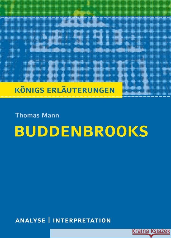 Buddenbrooks von Thomas Mann. Mann, Thomas 9783129304174 Klett Lerntraining - książka
