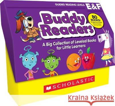Buddy Readers: Levels E & F (Classroom Set): A Big Collection of Leveled Books for Little Learners Liza Charlesworth 9781338662146 Scholastic Teaching Resources - książka