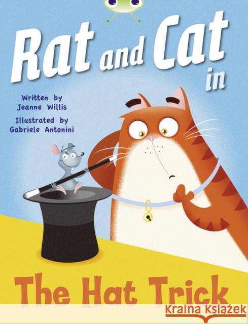 Bug Club Guided Fiction Reception Red A Rat and Cat in the Hat Trick Willis, Jeanne 9780435914431 Pearson Education Limited - książka