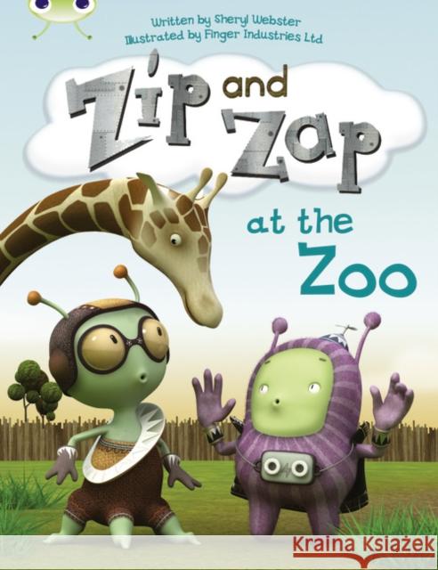 Bug Club Guided Fiction Year 1 Yellow C Zip and Zap at the Zoo Webster, Sheryl 9780435914561 Pearson Education Limited - książka