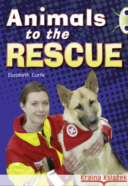 Bug Club Guided Non Fiction Year 2 Gold B Animals to the Rescue Elizabeth Corfe 9780433004554 RIGBY - książka