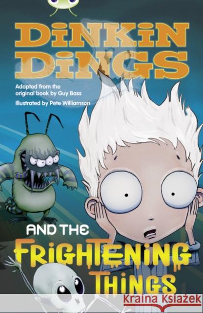 Bug Club Independent Fiction Year 4 Grey Dinking Dings and the Frightening Things Haselhurst, Maureen 9780435143893 Pearson Education Limited - książka