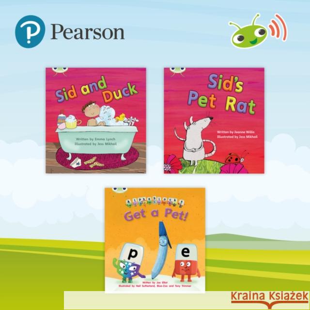 Bug Club Phonics Phase 2 Starter Pack (40 books)  9781292725116 Pearson Education Limited - książka