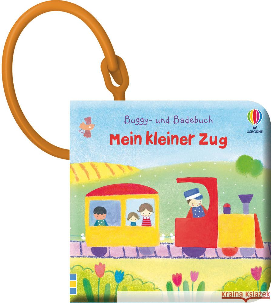 Buggy- und Badebuch: Mein kleiner Zug Watt, Fiona 9781789414226 Usborne Verlag - książka