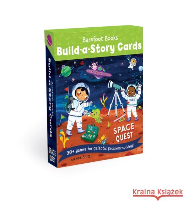 Build-A-Story Cards: Space Quest Christiane Engel 9781782859345 Barefoot Books - książka