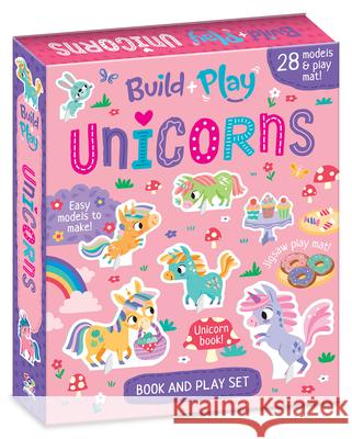 Build and Play Unicorns Robyn Gale Sarah Wade 9781801056267 Two Windmills - książka