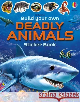 Build Your Own Deadly Animals Simon Tudhope Franco Tempesta 9781805071853 Usborne Books - książka