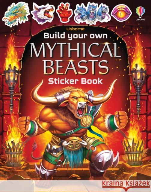 Build Your Own Mythical Beasts Simon Tudhope 9781474985277 Usborne Publishing Ltd - książka