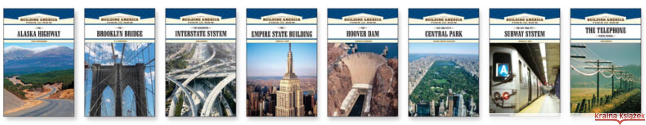 Building America : Then and Now Set Various 9781604136012 Chelsea House Publications - książka
