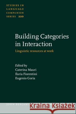 Building Categories in Interaction  9789027209504 John Benjamins Publishing Co - książka