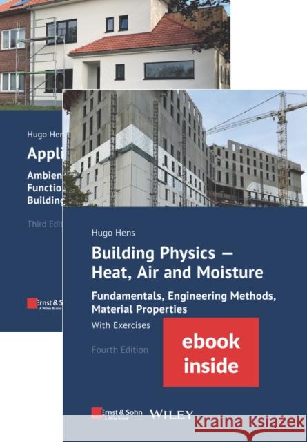 Building Physics and Applied Building Physics, 2 Volumes (inkl. E–Book als PDF) Hugo S. L. Hens 9783433034347  - książka