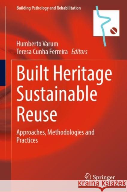 Built Heritage Sustainable Reuse: Approaches, Methodologies and Practices Humberto Varum Teresa Cunh 9783031267499 Springer - książka