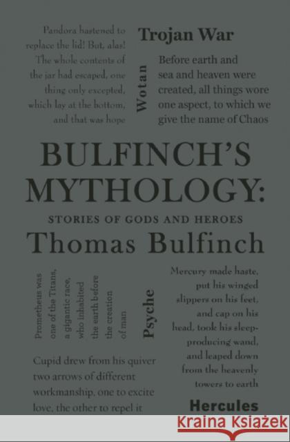 Bulfinch's Mythology: Stories of Gods and Heroes Thomas Bulfinch 9781626864696 Canterbury Classics - książka